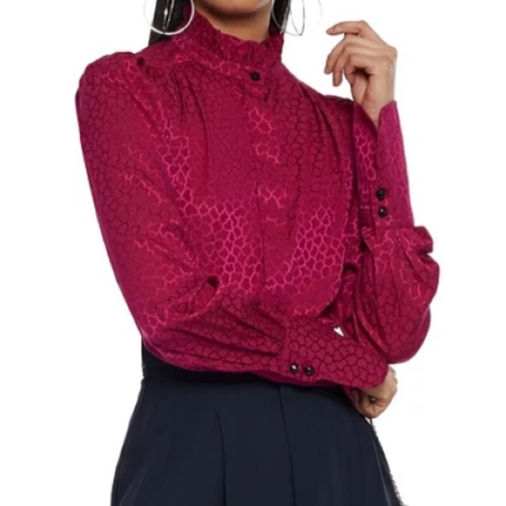 Isabel Marant blouse. Color fuchsia. Size-38 FR/ US-6